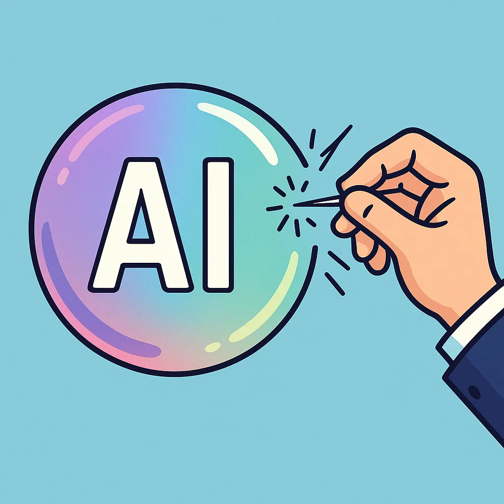 A step-by-step guide to the AI bubble - Article cover image